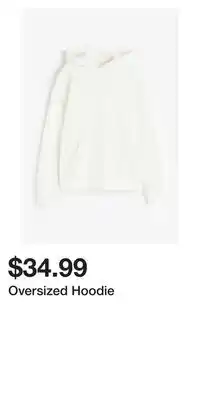 H&M Oversized hoodie offer