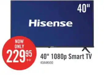 The Brick Hisense a4kv 40 fhd vidaa tv offer