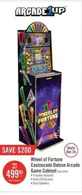 The Brick Arcade1up wheel of fortune casinocade deluxe arcade game cabinet offer