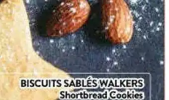Supermarché PA Walkers biscuits shortbread cookies offer