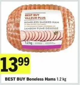 IGA BEST BUY Boneless Hams 1.2 kg offer