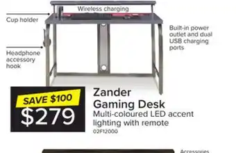 Leon's Zander gaming desk offer