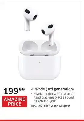The Source Airpods (3rd generation) offer