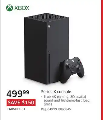 The Source Xbox series x console offer