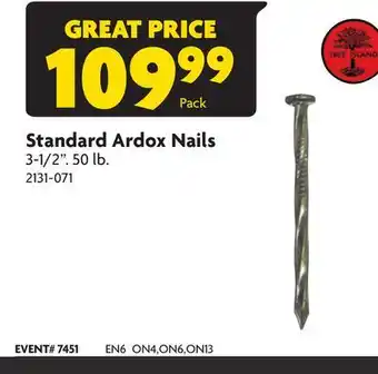 Home Hardware Standard ardox nails offer