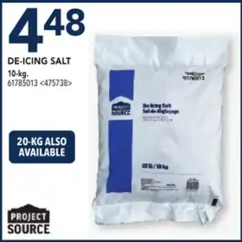 RONA De-icing salt offer