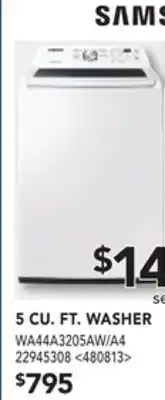 RONA 5 cu. ft. washer offer
