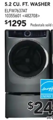 RONA 5.2 cu. ft. washer offer