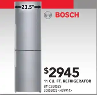 RONA Bosch 11 cu. ft. refrigerator offer