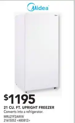 RONA Midea 21 cu. ft. upright freezer offer