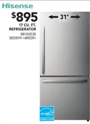 RONA 17 cu. ft. refrigerator offer