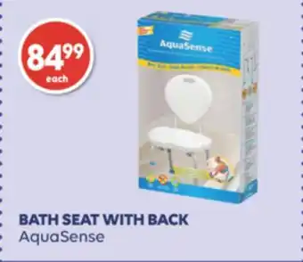 Wellwise by Shoppers Bath seat with back aquasense offer