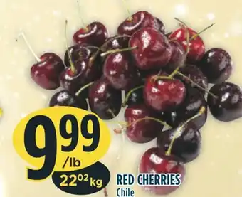 Marché Adonis Red cherries offer