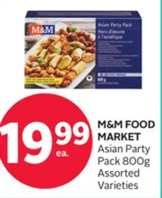 Rexall M & m food market asian party pack offer