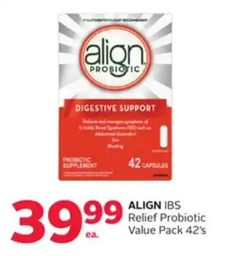 Rexall Align ibs relief probiotic value pack offer