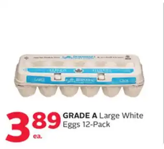 Rexall Grade a large white eggs offer