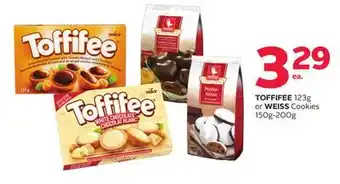 Rexall Toffifee 123g or weiss cookies 150g-200g offer