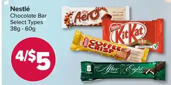 PharmaChoice Nestlé chocolate bar offer