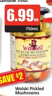 Starsky Wolski pickled mushrooms offer