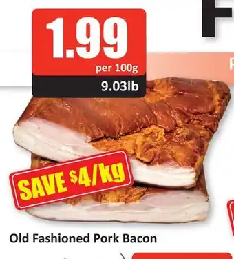 Starsky Old fashioned pork bacon offer