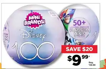 Showcase Mini brands! disney offer