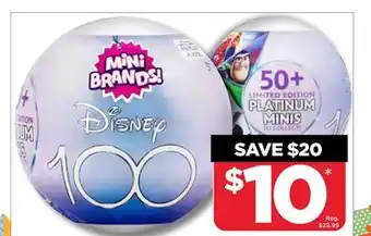 Showcase Mini brands disney offer