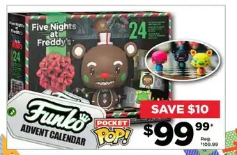 Showcase Funko advent calendar: five nights at freddy's offer