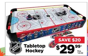Showcase Tabletop hockey offer