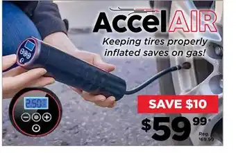 Showcase Accel air offer