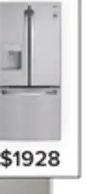 Leon's Lg 30 smudge resistant stainless steel french door refrigerator (22 cu. ft.) - lrfns2200s offer