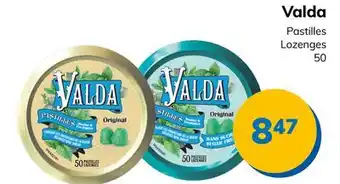 Accès pharma Valda lozenges offer