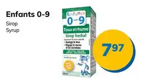 Accès pharma Enfants 0-9 syrup offer