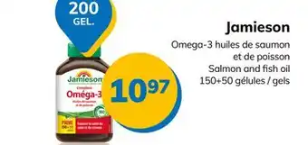 Accès pharma Jamieson salmon and fish oil 150+50 gels offer