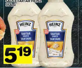 Supermarché PA Sauce tartar heinz offer