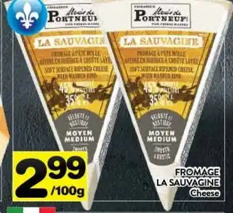 Supermarché PA Fromage la sauvagine cheese offer