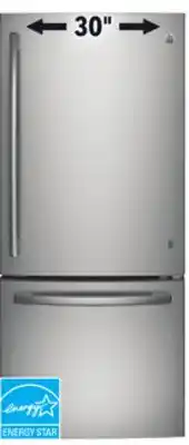 RONA Ge appliances 20.8 cu. ft. refrigerator offer
