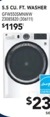 RONA Ge 5.5 cu. ft. washer offer