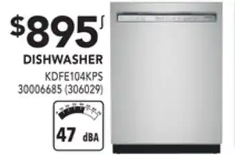 RONA Kitchenaid dishwasher offer