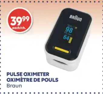 Wellwise by Shoppers Oximètre de pouls braun offer