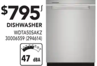 Réno Dépôt Whirlpool dishwasher offer