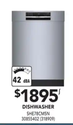 Réno Dépôt Bosch dishwasher offer