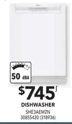 Réno Dépôt Bosch dishwasher offer