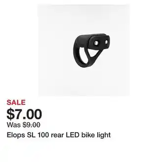 Elops sl 100 rear led bike light