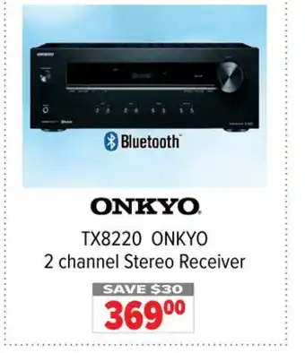 2001 Audio Video Onkyo 2 channel stereo receiver offer