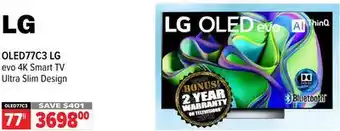 2001 Audio Video Lg evo 4k smart tv ultra slim design offer