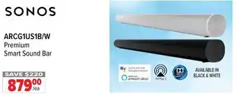 2001 Audio Video Sonos premium smart sound bar offer