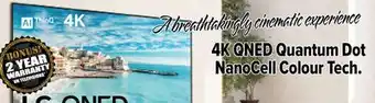 2001 Audio Video Lg 4k qned quantum dot nanocell colour tech offer
