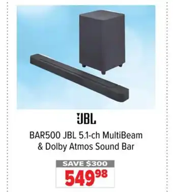 2001 Audio Video Jbl 5.1-ch multibeam & dolby atmos sound bar offer