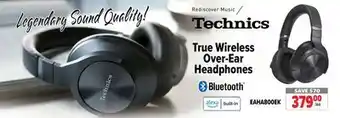 2001 Audio Video Technics true wireless over-ear headphones offer