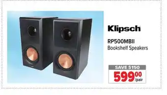 2001 Audio Video Klipsch bookshelf speakers offer